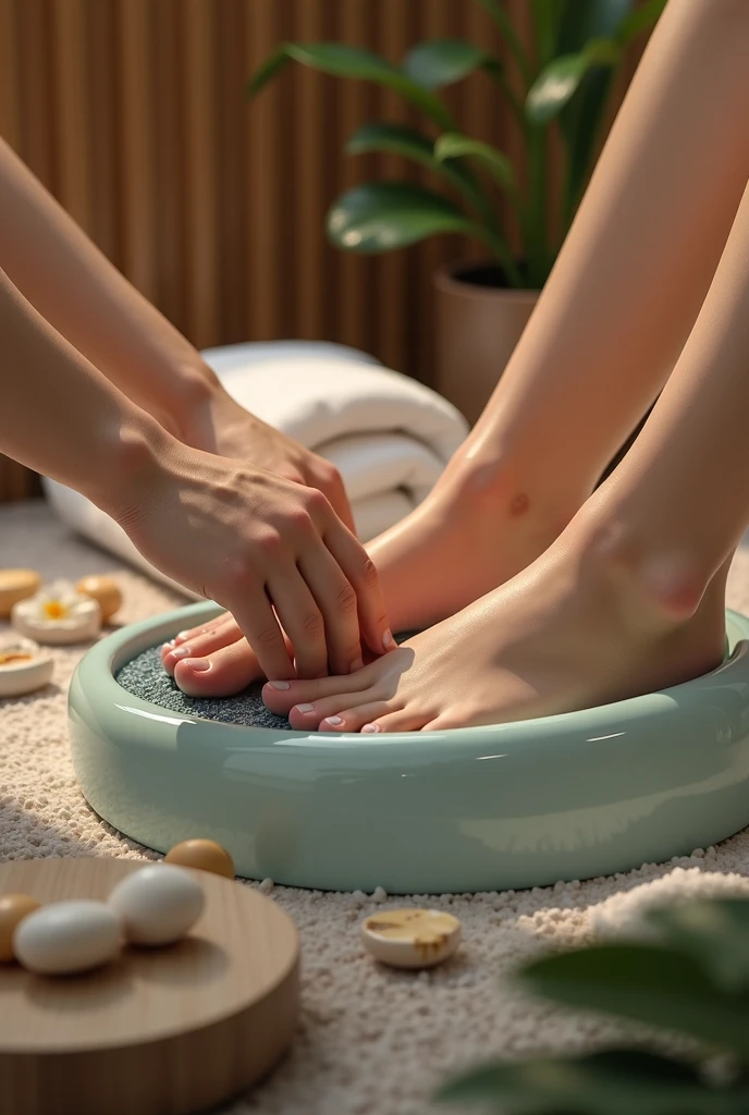 서비스 종류: 발 마사지